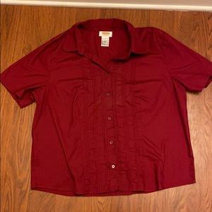 Burgundy Shirt 👚